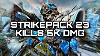 23 KILLS 5K DMG STRIKEPACK SHOWCASE ANTIRECOIL  ADVANCED AIM ASSIST [upl. by Wiggins64]