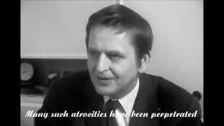 Olof Palme  Hanoi Speech 1972 eng [upl. by Chrysa617]