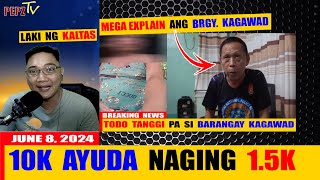 BUNTIS NAKATANGGAP NG 10K AYUDA SA DSWD 15K NALANG NATIRA DAHIL SA KALTAS NG BRGY SINAWILAN [upl. by Dolli776]