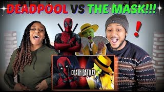 Death Battle quotDeadpool VS Mask Marvel VS Dark Horsequot REACTION [upl. by Htidirem489]