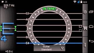 Guitar Tuner for android pitchlab pro [upl. by Fabrin]