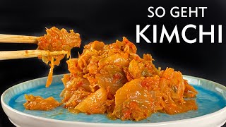 Original Kimchi selber machen  so gelingt Kimchi garantiert [upl. by Nyleikcaj]