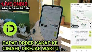 LIVE ONBID INDRIVE DAPAT ORDERAN KAKAP KE CIMAHI [upl. by Billen471]