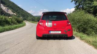 Renault Clio RS 197 Milltek Exhaust [upl. by Atwater389]