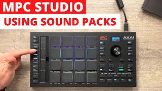 Akai MPC Studio  How to Use SOUND PACKS  Installing and Getting Started with Expansions [upl. by Reeva]