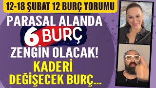 1218 ŞUBAT 2024 12 BURÇ YORUMU KADERİ DEĞİŞECEK BURÇ PARASAL ANLAMDA 6 BURÇ ZENGİN OLACAK [upl. by Eceined639]