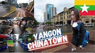 Yangon Downtown amp Yangon Chinatown Walk TourMyanmar travelyangonmyanmar [upl. by Turk]