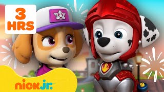 Patrulha Canina  3 Horas do NOVO Patrulha Canina  Nick Jr em Português [upl. by Miche]