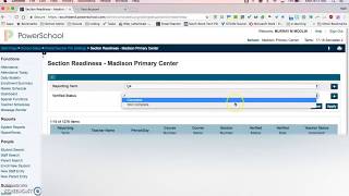 PowerSchool Section Readiness Report for Principals and Guidance Counselors [upl. by Llacam]