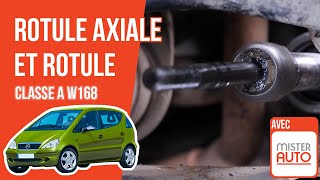 Changer la Biellette et la Rotule de Direction Classe A W168 🚗 [upl. by Hayikat]