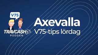 V75 tips Axevalla ∣ Lördag [upl. by Ellynad]