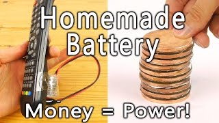 How to Make a Coin Battery [upl. by Anwahsar]