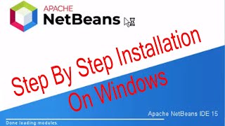 how to install netbeans 15 in windows 10 [upl. by Edmonds380]