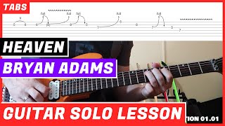 Heaven  Bryan Adams Strumming Version  Super Easy Chords Guitar Tutorial [upl. by Norrv]