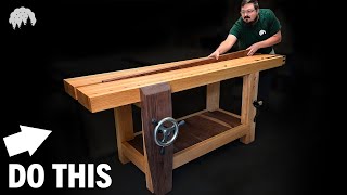 Split Top Roubo Workbench The Woodworker’s ULTIMATE Project [upl. by Nnyluqcaj934]