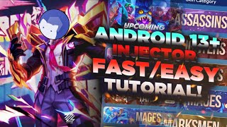 HOW TO INJECT SKINS FOR ANDROID 1314 FAST AND EASY TUTORIAL  MLBB SKIN INJECTOR [upl. by Albertine463]