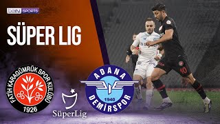 Fatih Karagumruk vs Adana Demirspor  SÜPER LIG HIGHLIGHTS  10232023  beIN SPORTS USA [upl. by Randene]