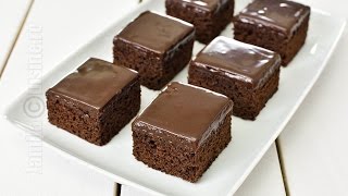 Negrese glazurate  Glazed Brownies CC Eng Sub  JamilaCuisine [upl. by Shrier]