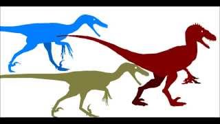 Utahraptor vs Deinonychus vs Velociraptor [upl. by Nelyak983]