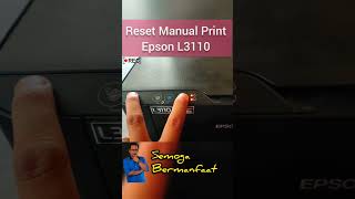 Reset Manual Epson L3110 [upl. by Archy249]