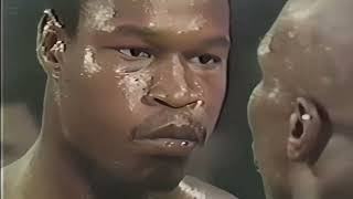 quotThe Easton Assassinquot Larry Holmes vs quotBlack Destroyerquot Earnie Shavers 2  Highlights [upl. by Nerland]