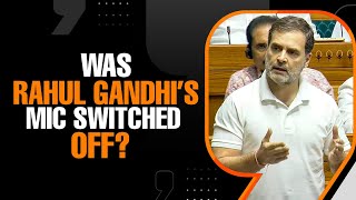 Speaker switched off LoP Rahul Gandhis mic in Lok Sabha alleges Congres  NEWS9 [upl. by Roer]