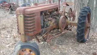 Old Farm Tractors in Junk Yards [upl. by Vannie]