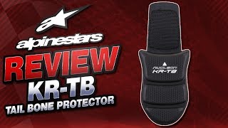 Alpinestars Nucleon KRTB Tail Bone Protector Review from Sportbiketrackgearcom [upl. by Tegdig701]