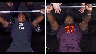 NFL Combine Bench Press Compilation [upl. by Kaye663]