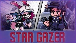 Friday Night Funkin  Stargazer but Skarlet and Cassette girl sing it  Covers [upl. by Atinram]