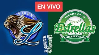 LIDOM  LICEY vs ESTRELLA  EN PELOTA CON EL ROBLE  EN VIVO [upl. by Oznarol]