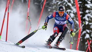 Alexis Pinturaults HighSpeed Crash in Wengen SuperG [upl. by Hibben]