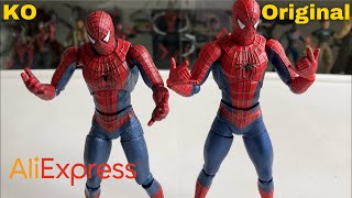 ReviewComparativa Spiderman 3 RevoltechKnock Off AliExpress Sam Raimi [upl. by Jinny]