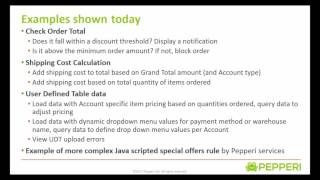 Pepperi Product Education Webinar  Business Rule Configurator [upl. by Trygve]