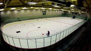 HVCC Ice Rink Installation Timelapse [upl. by Eniarrol]