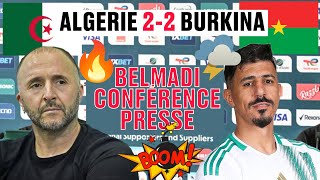 LA CONFÉRENCE DE BELMADI AUJOURDHUI APRÈS LE CHOC ALGERIE vs BURKINA FASO 2024 Qualité HD [upl. by Felike]