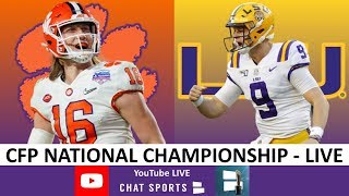 LSU vs Clemson 2020 College Football Playoff National Championship Live Stream Reaction [upl. by Coheman989]