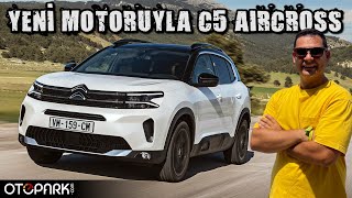 Citroen C5 Aircross 12 136hp Hybrid  Yeni motoruyla ne kadar farklı  Otoparkcom [upl. by Cullie]