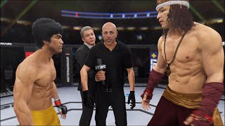 Bruce Lee vs Lord Indra  EA Sports UFC 4  Epic Fight 🔥🐲 [upl. by Aharon]