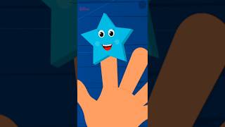 Shapes Finger Family shorts fingerfamily ytshorts preschool [upl. by Churchill]