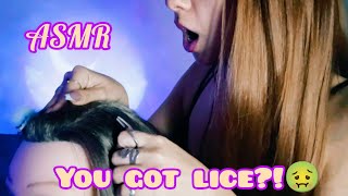 〰️ ASMR 〰️🌛Part 1 LICE CHECK with the MEAN GIRL at the Salon🌜 [upl. by Lucine212]