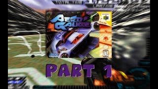 Aero Gauge  Gameplay  Part 1 N64 [upl. by Flann99]