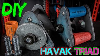 DIY Havak Adjustable Triad Dumbbell Kaizen DIY Gym Equipment Build Off Rogue Fitness Parts [upl. by Yvaht]