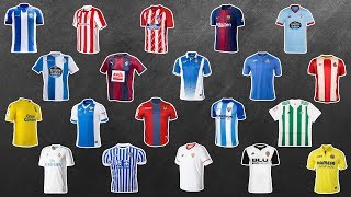 All New La Liga Kits Season 20172018 [upl. by Isolda]