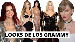 GRAMMY 2024TENDENCIAS Y LOOKS MODA ESTILO CELEBRIDADES Y BELLEZA LO QUE SE VIENE EN 2024 [upl. by Leummas]