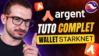 GUIDE pour INTERAGIR avec STARKNET  WALLET ARGENT X [upl. by Grondin152]