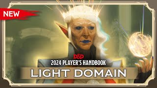 Cleric Light Domain  2024 Players Handbook  DampD [upl. by Otir212]