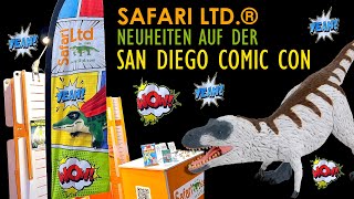 Safari Ltd ® Neuheiten 2025 News auf der San Diego Comic Con 2024  ein schneller Überblick [upl. by Mundy]