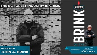 BC Forest Industry in Crisis  John A Brink  Episode 310  On The Brink [upl. by Fanni891]