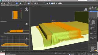 3Ds Max Tutorial 3 Yatak Odası Yapımı  Cloth Komutu ile Yastık Yapma [upl. by Nelle]